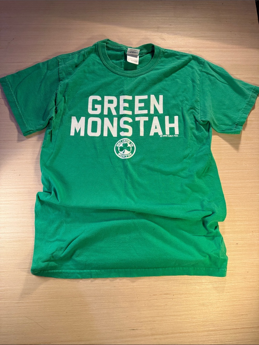 Green Monstah Graphic T-Shirt - size S